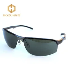 HOZUN Men UV Protection Polarized Sports Sunglasses New Fashion Leisure Sun Glasses Green Driving Eye-wear Accessories LM019 Z20