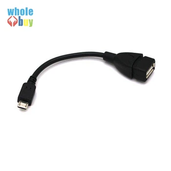 

Micro USB Host Cable OTG 11cm 5pin mini usb cable for tablet pc mobile phone mp4 mp5 Smart Phone Free Shipping 500pcs/lot