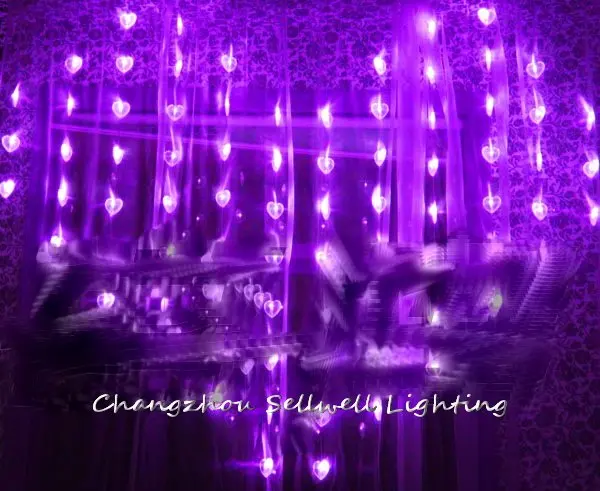 

NEW!LED holiday light wedding celebration showcase decoration 1.6*2m bead curtain lamp H305