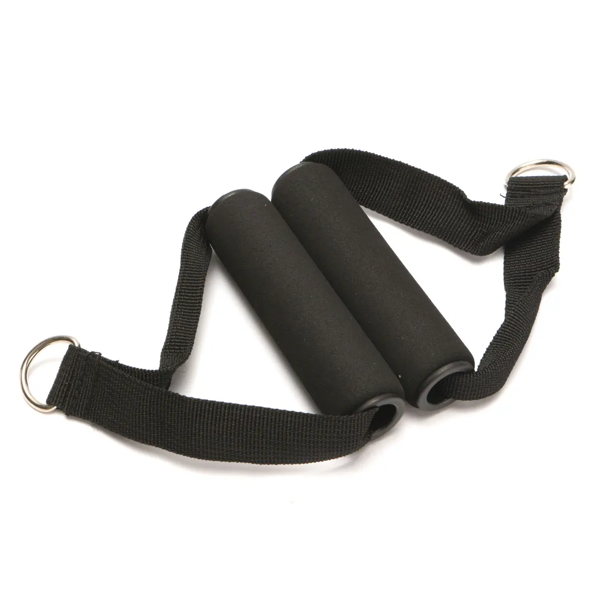1 par de 12 cm de entrenamiento de energía ajustable elástico ejercicio fuerza Stirrup mango Fitness mango de espuma con Cable de anillo D 1 par de 12 cm de entrenamiento de energía ajustable elástico ejercicio fuerza Stirrup mango Fitness mango de espuma con Cable de anillo D