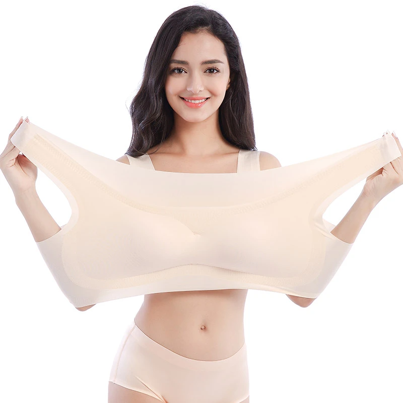 Nessayoo Women Seamless Bra Push Pad 