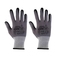 Механика Работы Перчатки дышать водостойкие нитрил покрытие предохранительные перчатки для садоводства защитное стекло, садоводство, строительные перчатки