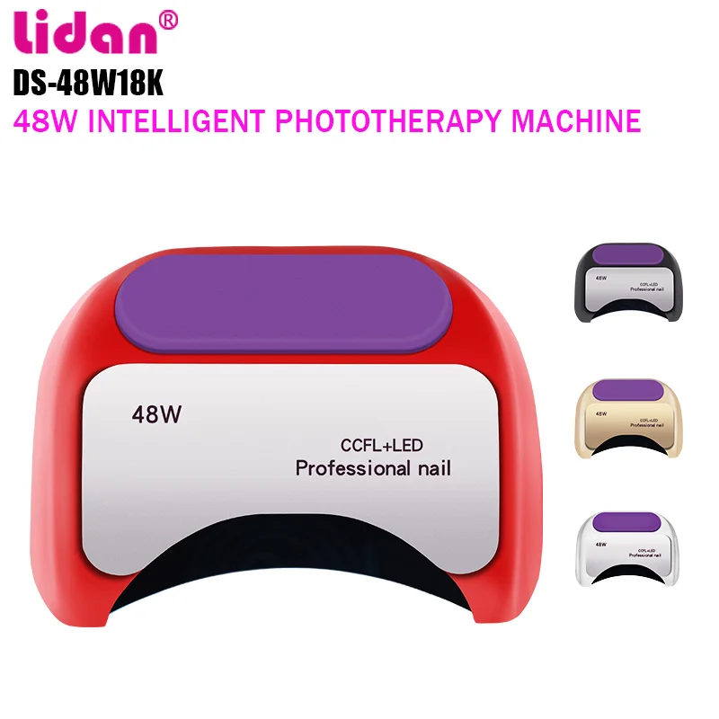 LIDAN 48W 18k Luz солнечная УФ лампа для ногтей Cabine гель Led Nagellak последователи + 3% скидка |