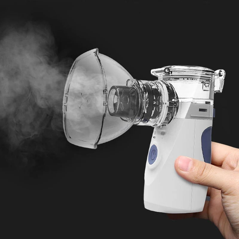 

Nebulizer Asthma Inhaler Mini Automizer For Children Adult Inhale Nebulizer Ultrasonic Nebulizer Spray Aromatherapy Health Care