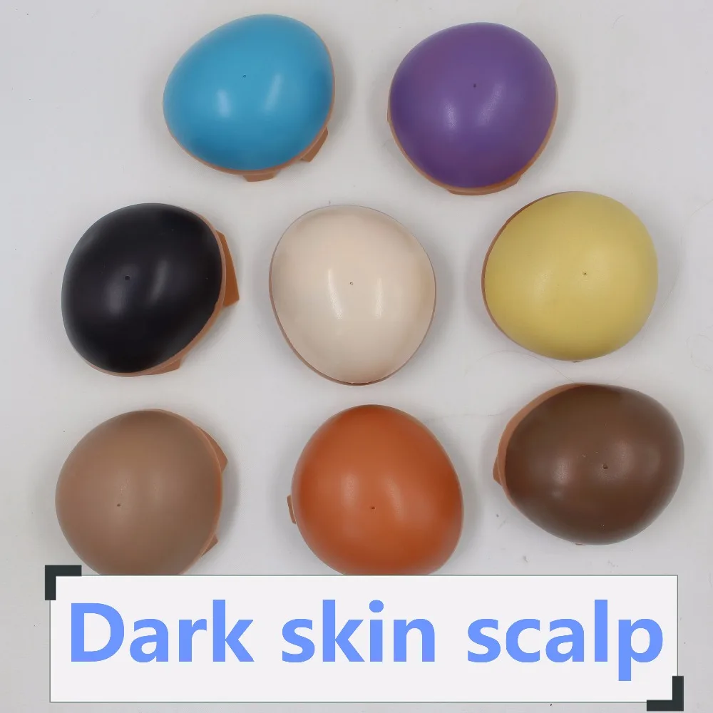 Neo Blythe Doll Dark Skin Scalp Without Dome 1