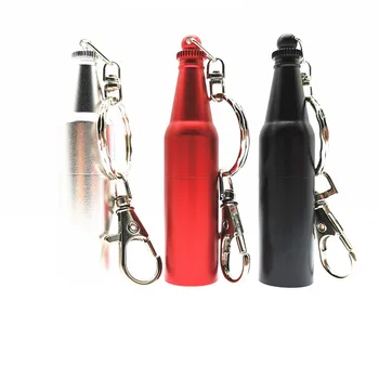 

2019 hot sale metal beer bottle 8G 16G 32G 64G usb flash drive pen drive bottle shape usb stick memory stick U Thumb + Key Chain