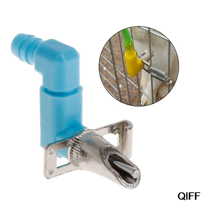 

Wholesale Rabbit Drinker Automatic Z Shape Devices Valve Drinking Water Feeding Supplies Nipple Rodent May06