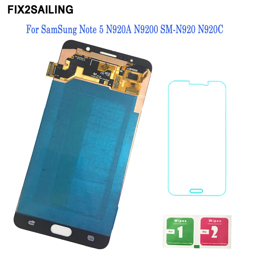

LCD For SAMSUNG Galaxy Note5 N920A N9200 SM-N920 N920C Touch Screen Digitizer Assembly