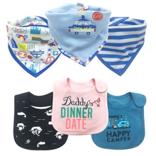 Детские нагрудники детские нагрудники и салфетки для отрыжки детская одежда полотенце продукта банданы хлопок Водонепроницаемая бандана