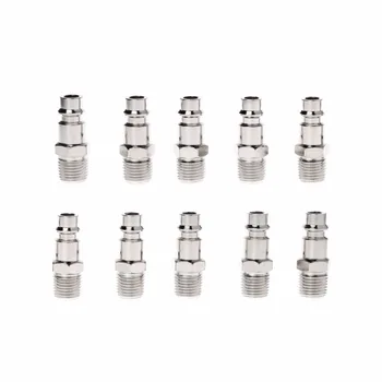 

Euro Air Line Hose Fitting Connector Quick Release 1/4 Inch BSP Male Thread