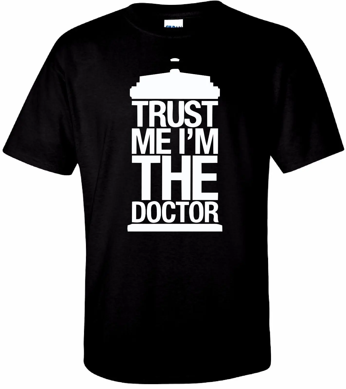 Доктор Кто поверьте мне я доктор Футболка 100% хлопок Tee by BMF одежда | Мужская