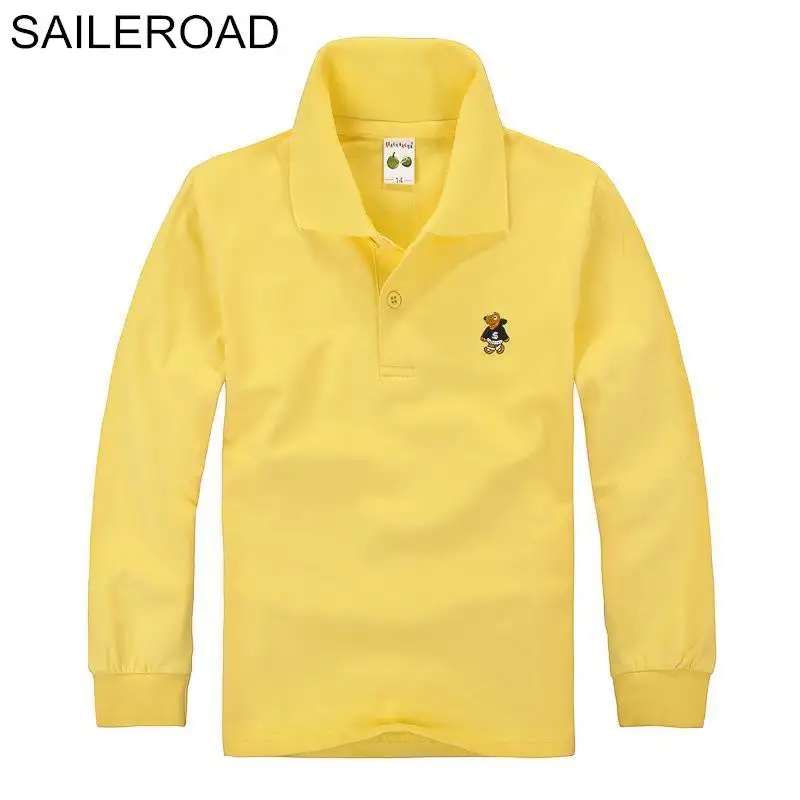 Хлопковая футболка для мальчиков и девочек 3 15 лет|shirt polo kids|polo boys shirtclothes boy |