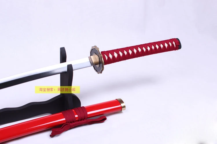 S0452 аниме HAKUOKI HAKUOUKI CHIKAGE KAZAMA SOUJI OKITA TACHI SWORD W/Красный ножной кард 41&quot|sword sword|sword