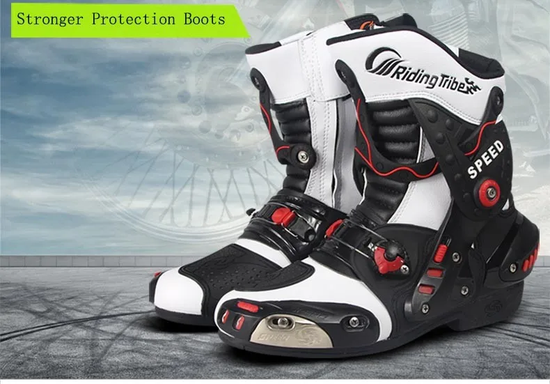 Moto rcycle Защитная Экипировка для прогулок Chopper moto rbike Botas moto queiro moto cicleta Botte Para moto Racing сапоги для верховой езды