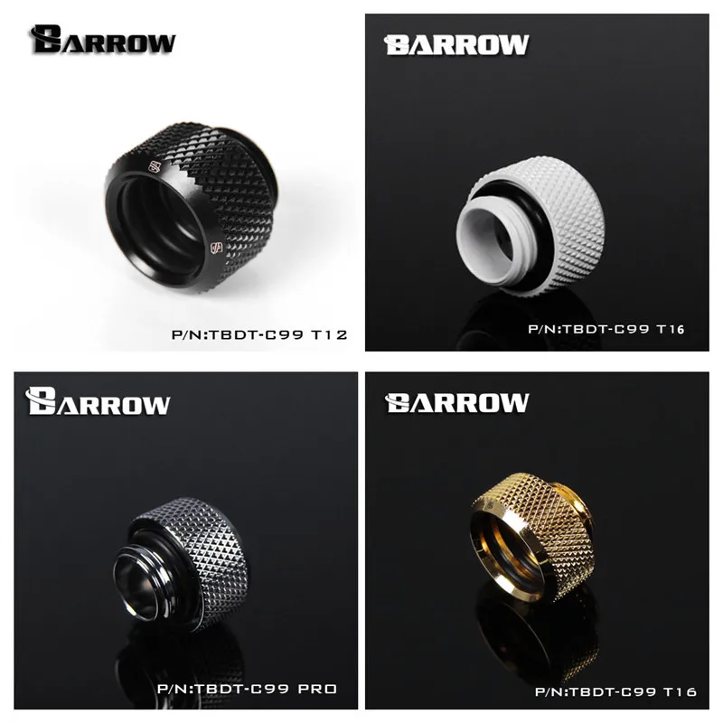 

Barrow G1/4'' Push-in Fitting - OD 12 14 16mm Rigid Tubing Black/ Silver/White/Gold TBDT-C99 T12 TBDT-C99 PRO TBDT-C99 T16