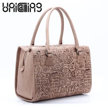 UniCalling натуральная кожа женская сумка Качественная Брендовая женская сумка модная винтажная кожаная женская сумка