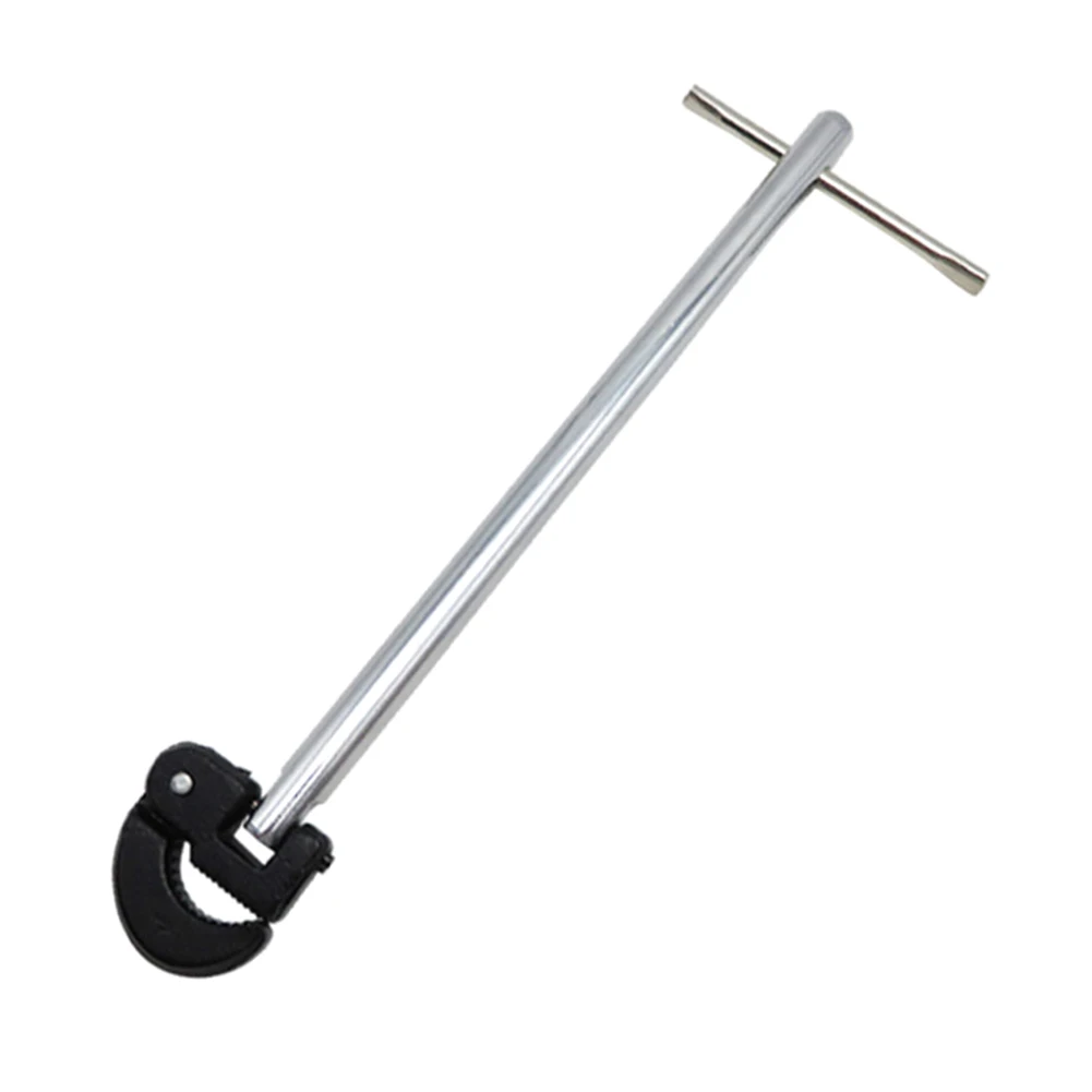 

Manual Sink Wrench Time Saving Rustproof Rotatable Tool Multifunction Carbon Steel 12inch Sewer Adjustable Basin Home