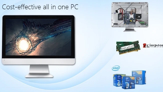 Китайский заводская цена 18 5 дюйма 21 23 Core i3 i5 i7 дешево все в одном Wi Fi