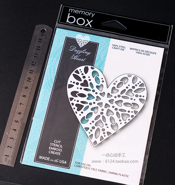 

memorybox heart 99370 cutting dies stencils,scrapbooking die cuts troqueles metal embossing folder craft dies