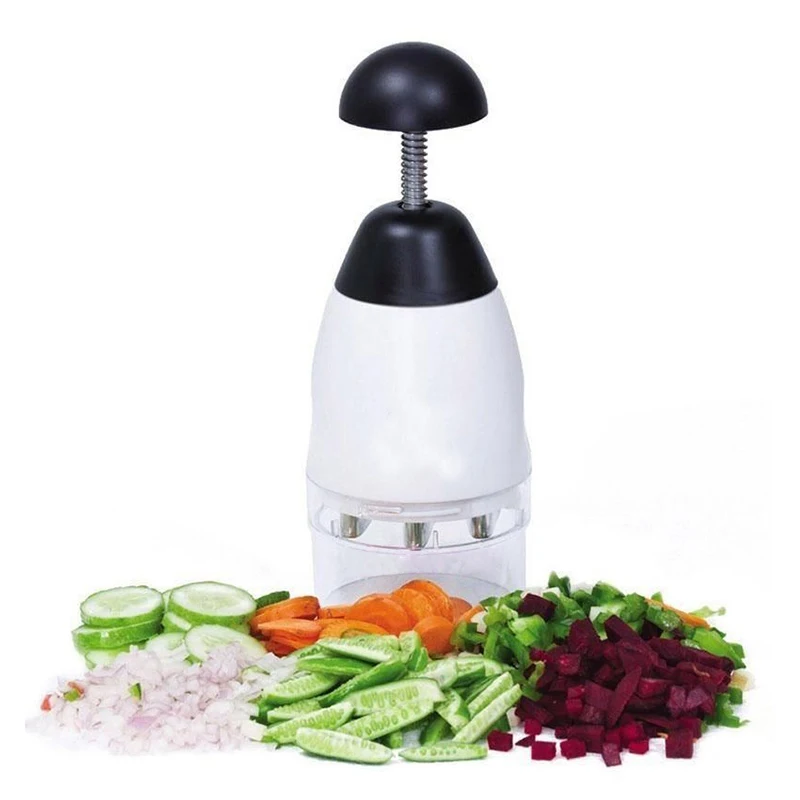 

New Food Practical Vegetable Chop Cutter Garlic Fruit Triturator Slap Tool Food Chopper Slap Chop Fruit Vegetable Grater Kit