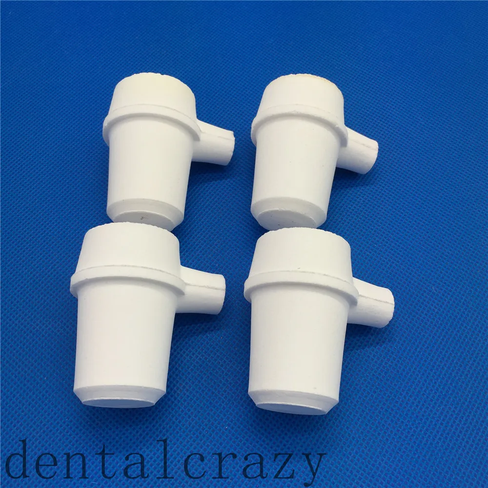 Goede New Dental Lab 4pcs Casting Quartz Crucible Hooded, Quartz Zirconia Centrifugaal Gieten Smeltkroes Hooded