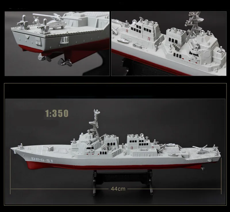 Estático para Crianças Destroyers de Mísseis Brinquedos Modelo Arleigh Burke Classe Destroyer Militar Educativos Frete Grátis 9 High Quality Brinquedos e hobbies