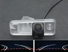 1080P Fisheye Trajectory Tracks Car Parking Rear view Camera for Hyundai IX45 2013 2014 Santa Fe Waterproof Car Reverse Camera 1080P Fisheye Trajectory Tracks Car Parking Rear view Camera for Hyundai IX45 2013 2014 Santa Fe Waterproof Car Reverse Camera