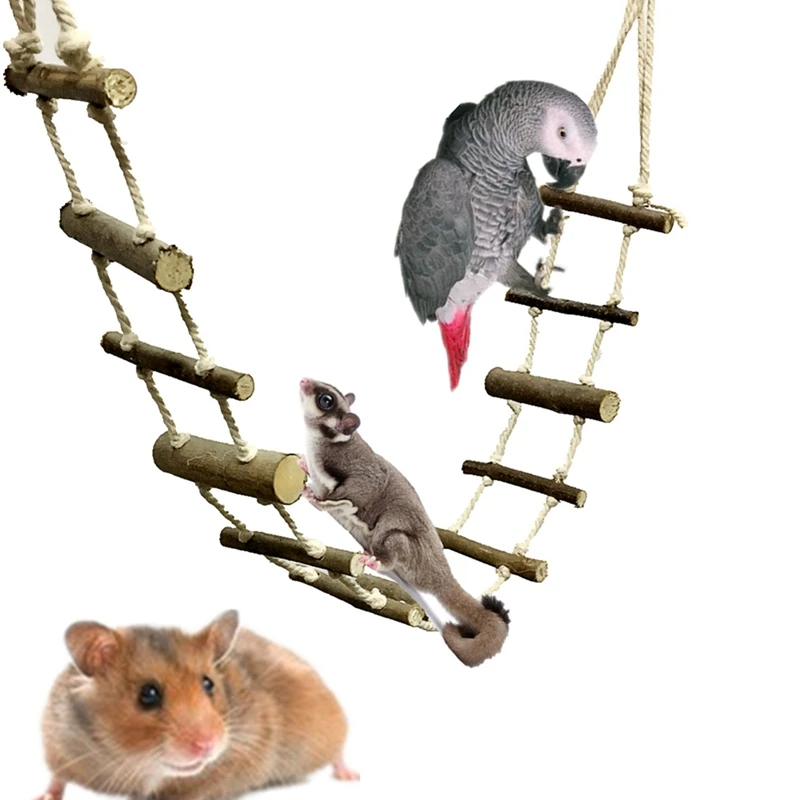Small font b Pet b font Bird Swing Ladder Toy Small font b Pet b font