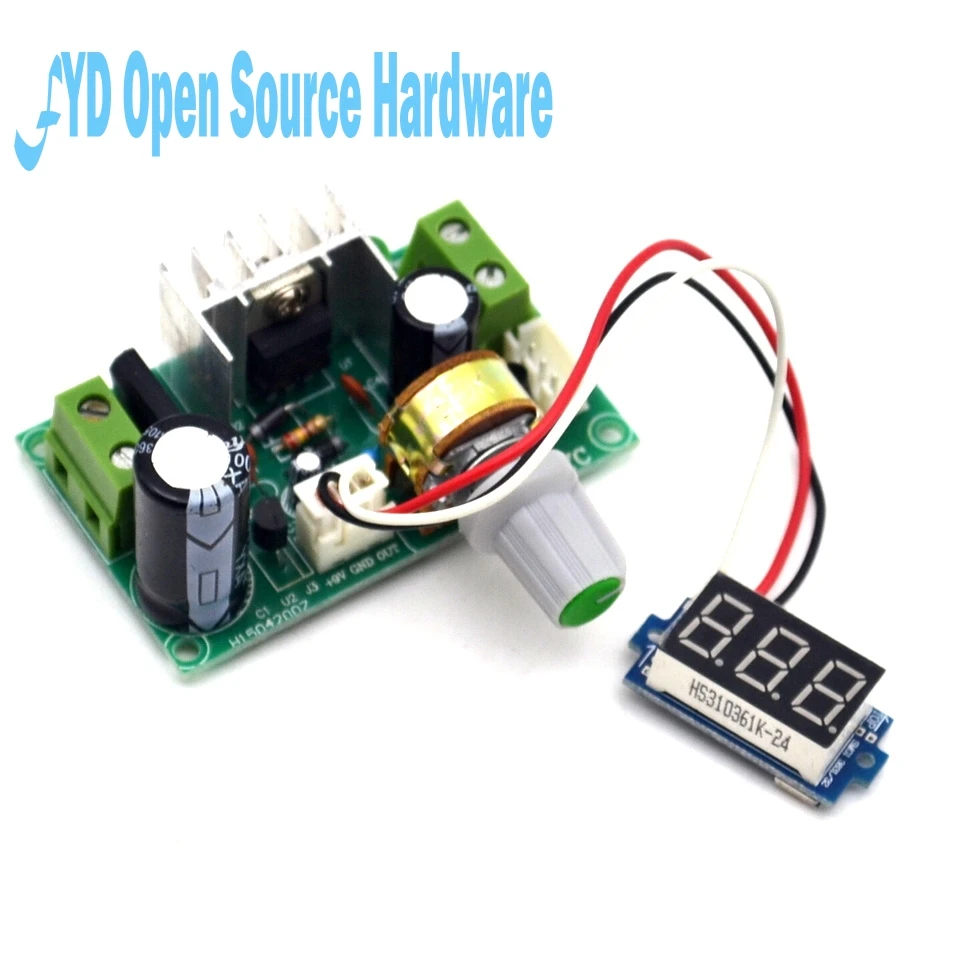 

Power surge plates Buck adjustable DC power supply module LM317 buck converter board