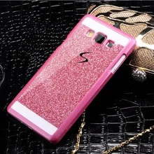 Fashion Bling Glitter Shining Hard PC Back Cover Case For Samsung Galaxy A5 A3 A7 2015 Phone Case For Samsung A5 Matte Skin Case
