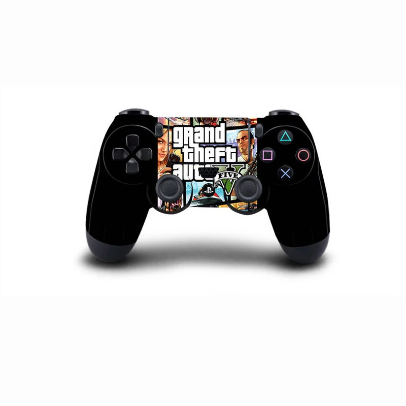 Gta 5 кожи Стикеры s для PS4 беспроводной контроллер геймпад Защитная крышка