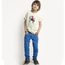 Livraison gratuite 2-10Y enfant enfants bébé garçon filles droite rétro mince pantalons en coton pantalons Casual pantalons pantalons