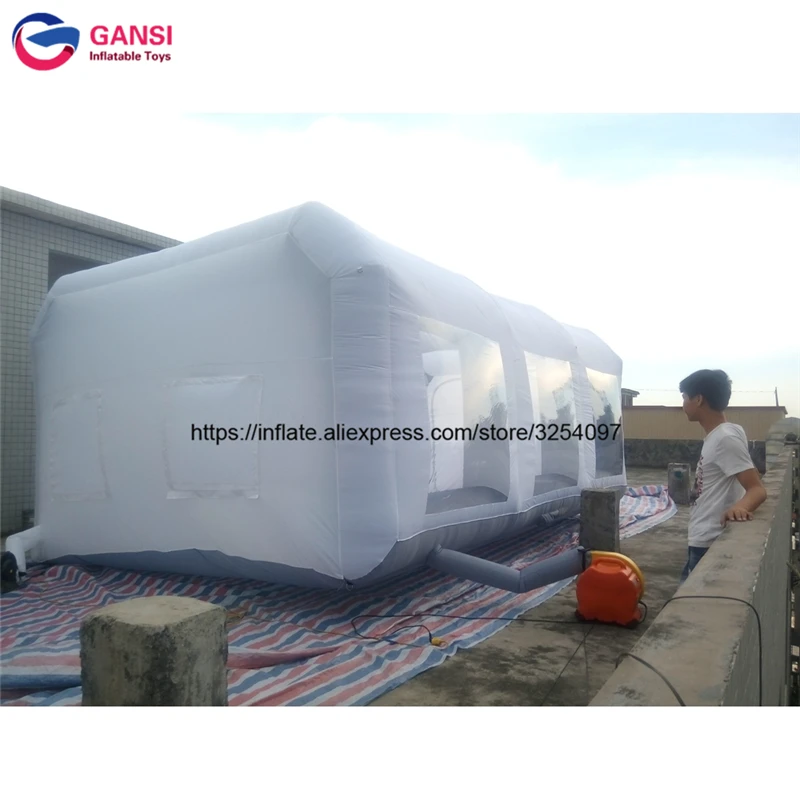 inflatable paint spray booth14