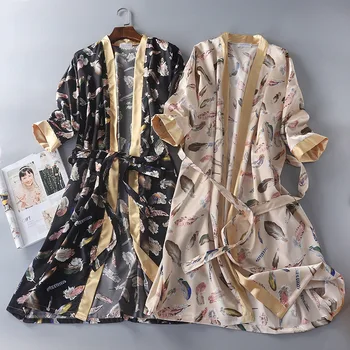 

Nightgown for women Silk robe
