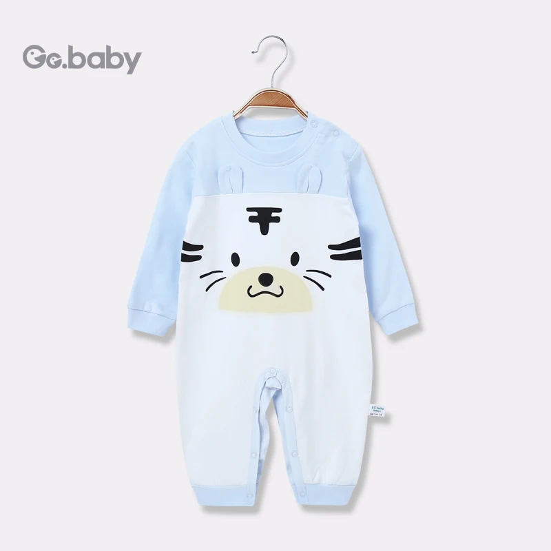 

Newborn Baby Bear Romper Clothing Baby Spring Long Sleeve Pajamas Jumpsuit Clothes Baby Boy Girls Rompers Infant Girls Overalls