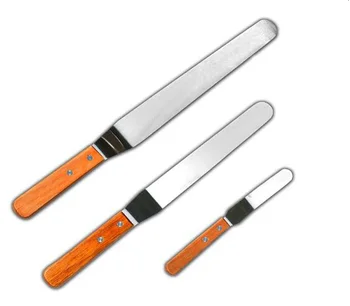 

Pastry Spatula 4/5/8/9/10/12 inch For Cake Butter Cream Icing Frosting Decorating Espatula Baking Tool For Cake Pastry Supplies