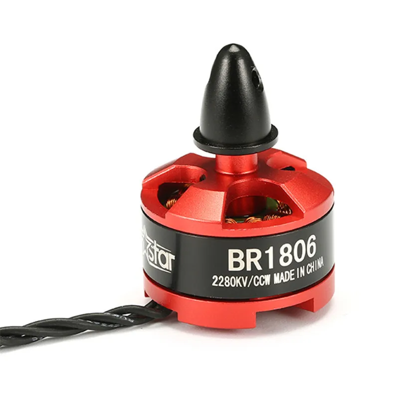 Новейший Высококачественный 4 шт. Racerstar Racing Edition 1806 BR1806 2280KV 1-3S бесщеточный двигатель CW/CCW для QAV250 ZMR250 260