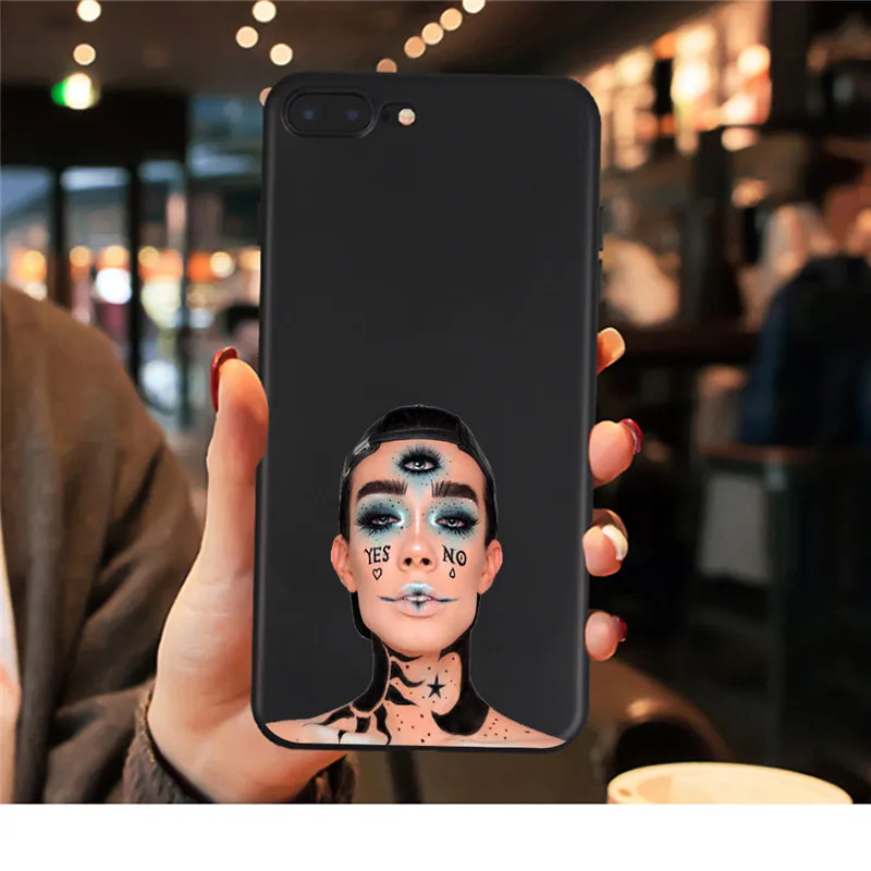 Проверенный James Charles сестра чехол для iPhone X XR XS Max 8 7 6s плюс 5S для Samsung Galaxy S8 s9 Plus s7 Edge чехол для телефона s