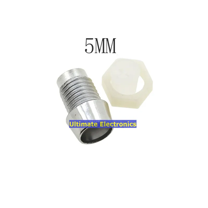 

50 sets LED light tube socket 5mm LED space column Light tube socket Isolation lamp shade Plastic type