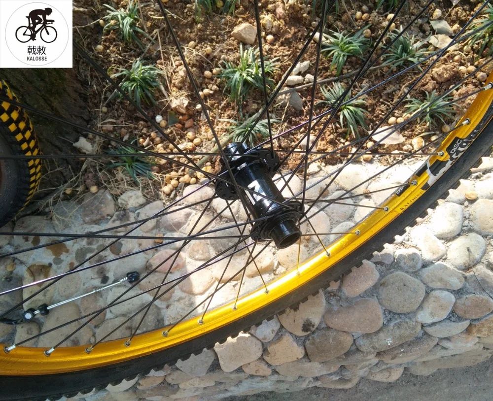 Kalosse баррель вал ступицы 26*2,35 шины 20*110 мм горный велосипед колеса для Huawei Honor 8/9/10/11 скорость кассета