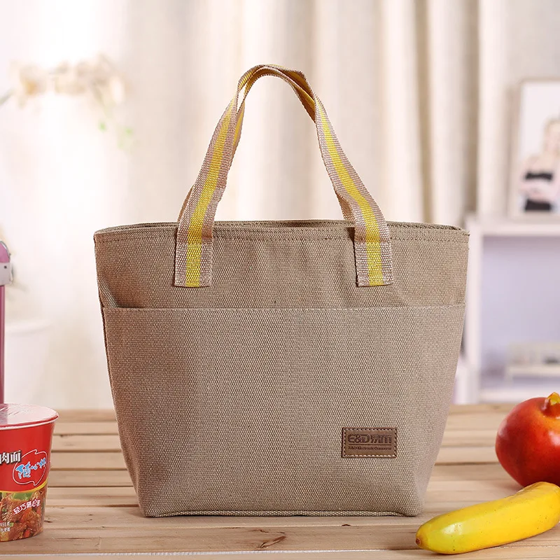 Wide Mouth Canvas Insulation Bags Thermal insulation bagin Insulation