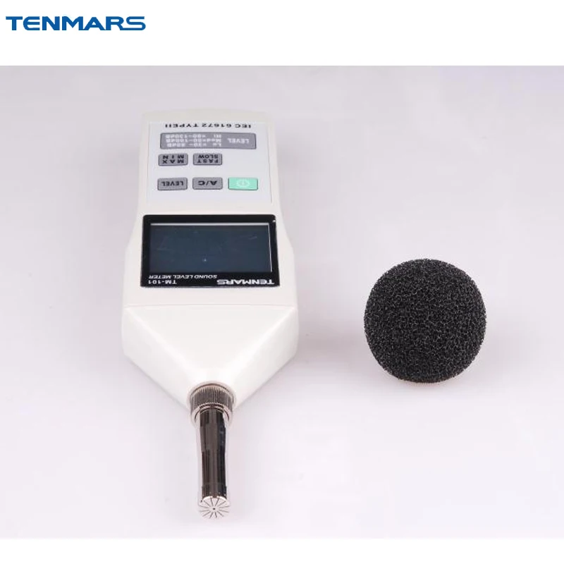 

Tenmars TM-101 Sound Level Noise Meter Tester 30~130dB 2000 Readings