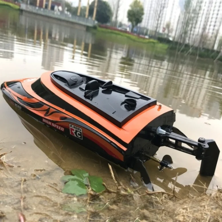 

Flytec High Speed RC Boat V003 2.4GHz 2CH 30KM/h Racing Remote Control Boat With Water Cooling System Speedboat Toys Kids Gift