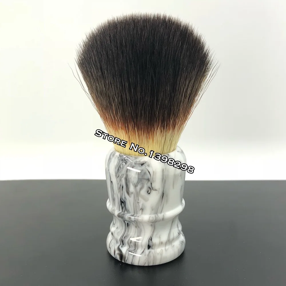 

CSB Marble Pattern Handle Shaving Brush Synthetic Hair Barber Shop Hair Salon Tool Men Shave Wet