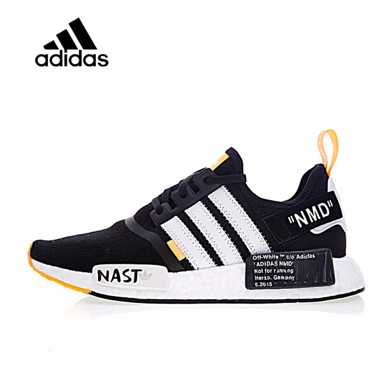 Original New Arrival Official Adidas R1 Boost x Off-White Men's Breathable Running Shoes Sport Sneakers Good Quality BA8860