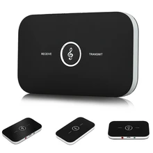 Беспроводной Bluetooth приемник передатчик B6 Bluetooth 4,1 аудио передатчик приемник Беспроводной A2DP Aux 3,5 мм bluetooth-адаптер