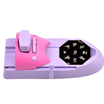

Professional DIY Pattern Stamping Printing Manicure Machine +6 Metal Pattern Plates Stamp Stamper Tool Set Nail Art Printer 3232