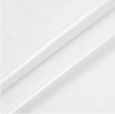 Искусственная блестки ПВХ зеркальные кожаные ткани синтетическая кожа для мешок декоративный искусственная кожа для шитья Материал 100 см* 140 см - Цвет: white