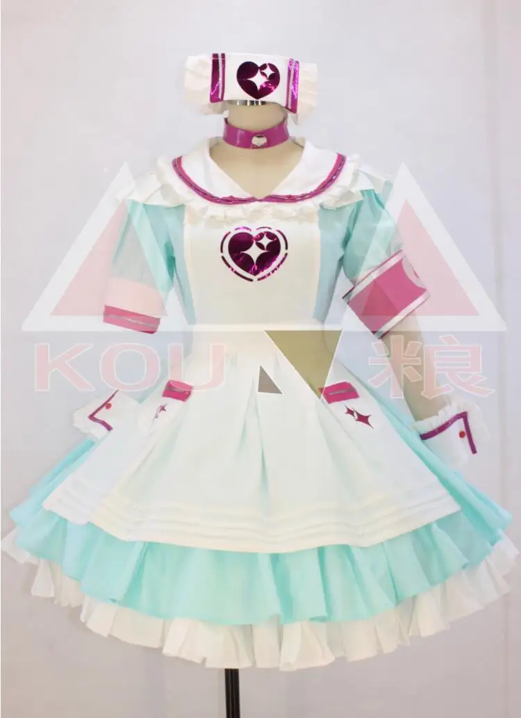 

Riamu Yumemi THE IDOLM@STER Cosplay Riamu Yumemi cosplay costume Maid dress female custom made/size