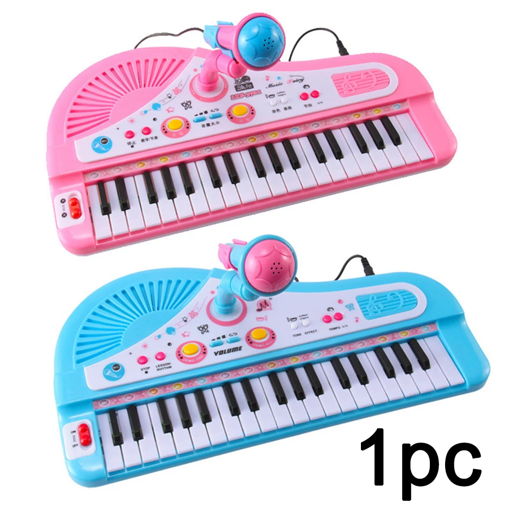  37 Keys Baby Toys Cute Electronic Piano Infant Kids Keyboard Song Boys Girls Playing Educational Gi